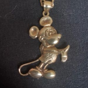 14k Mickey Mouse charm